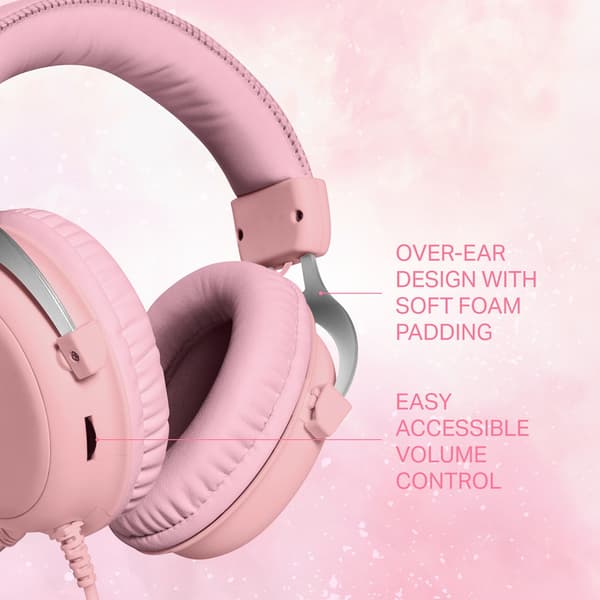 PH85 Stereo Gaming Headset Pink