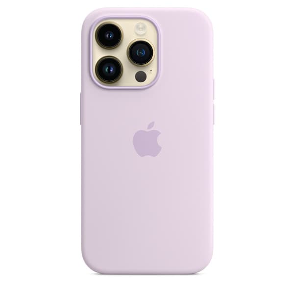 Original iPhone 14 Pro Max Skal Silicone Case MagSafe Lilac