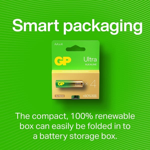 Ultra Alkaline AAA-batteri 24AU/LR03 4-pack