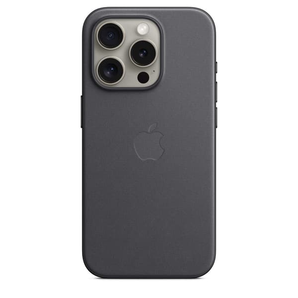 Original iPhone 15 Pro Cover FineWoven MagSafe Sort