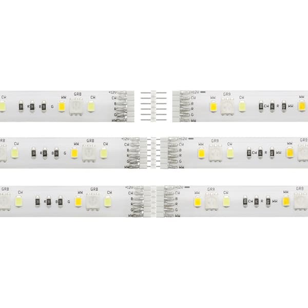 LED stripeforlengelse RGB 6-pinners 1m