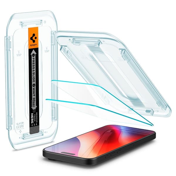 iPhone 16 Pro / iPhone 17 / 17 Pro Näytönsuoja GLAS.tR EZ Fit 2