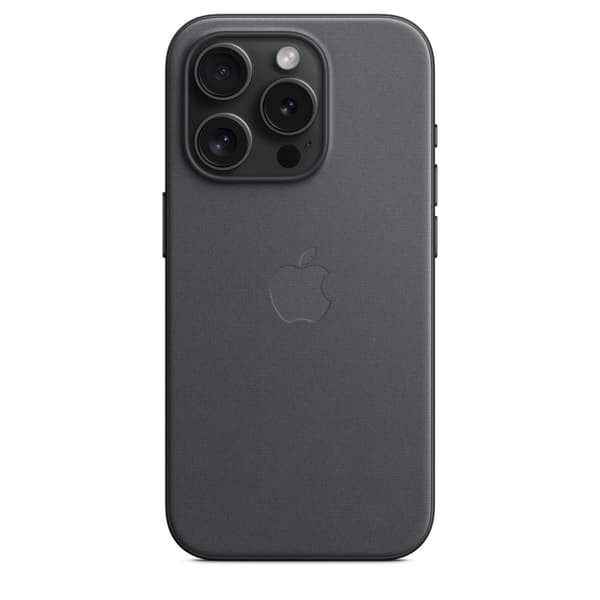 Original iPhone 15 Pro Cover FineWoven MagSafe Sort