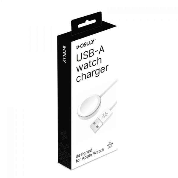 Apple Watch Oplader USB-A 1m Hvid
