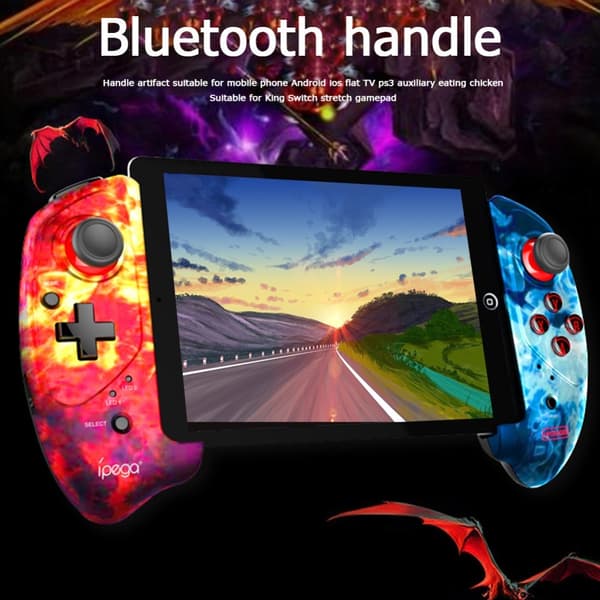 Trådlös Justerbar Spelkontroll Flames
