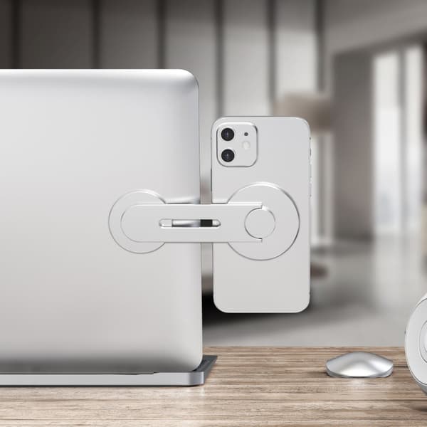 Mobilhållare till Dator MagSafe Silver