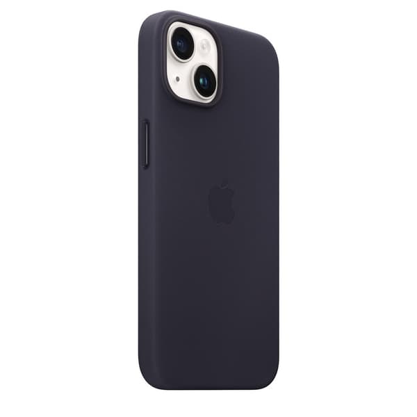 Original iPhone 14 lædercover MagSafe Blæk