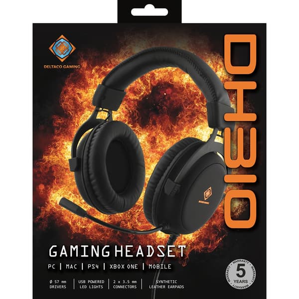 DH310 Stereo Gaming Headset Sort