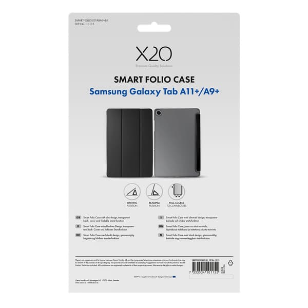 Samsung Galaxy Tab A9 Plus/Galaxy Tab A11 Plus Cover Smart Folio