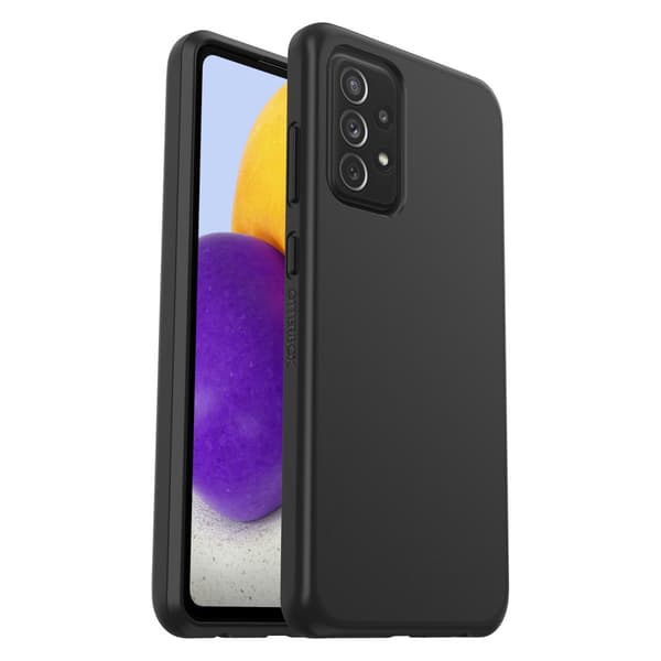 Samsung Galaxy A72 -kotelo React musta