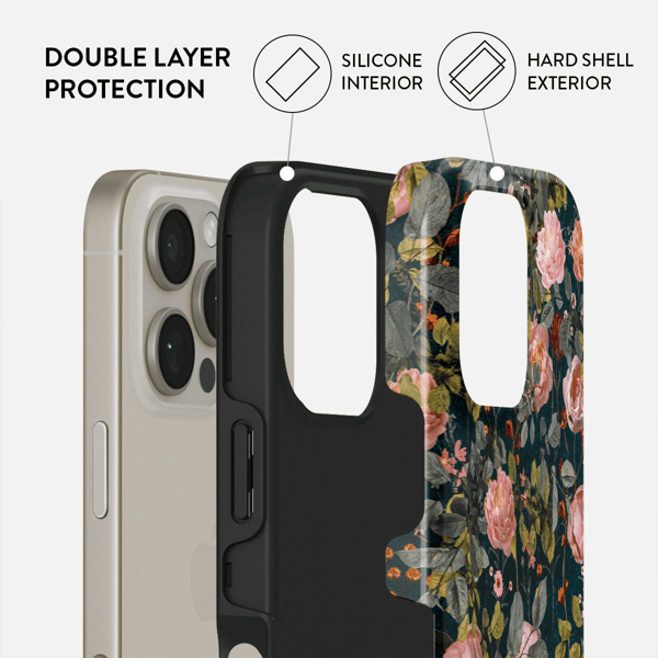 iPhone 16 Deksel Tøff Blomstrende Hage