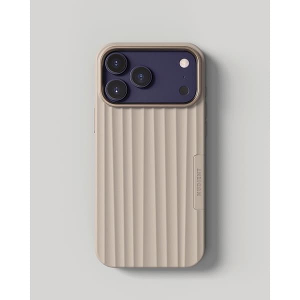 iPhone 17 Pro Max Deksel Bold Case MagSafe Linen Beige