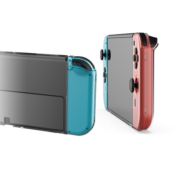 3-i-1 Transparent Skal för Nintendo Switch OLED