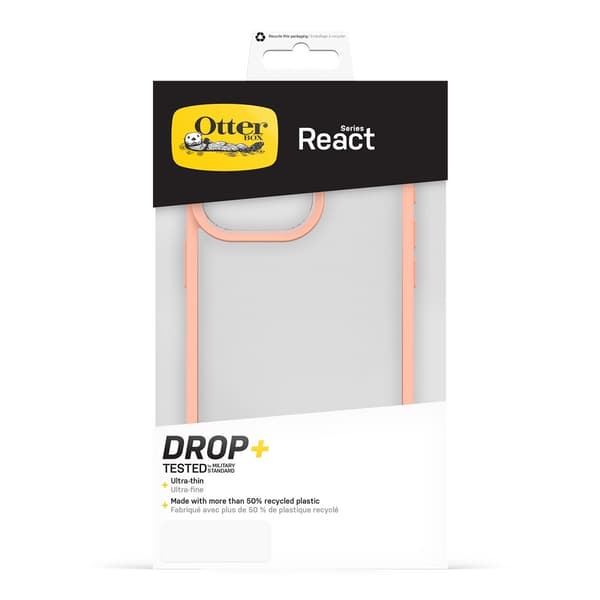 iPhone 15 Pro Max Skal React Peach Perfect