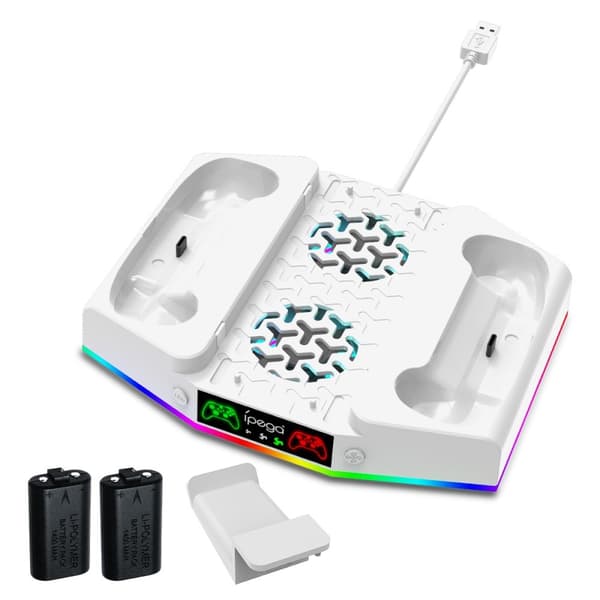 Xbox Series S Dockingstation med blæser og headsetholder