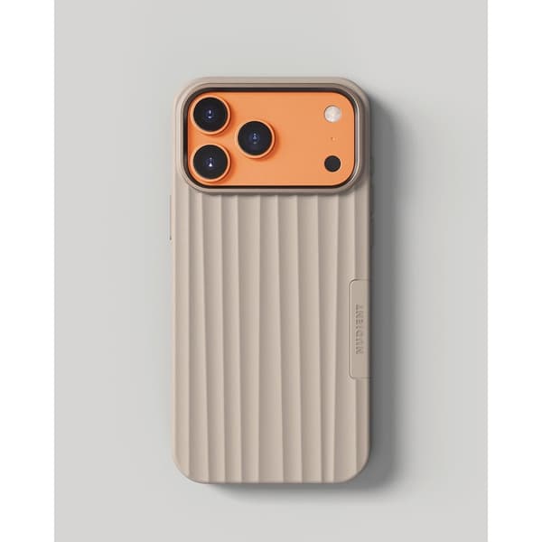 iPhone 17 Pro Max Deksel Bold Case MagSafe Linen Beige