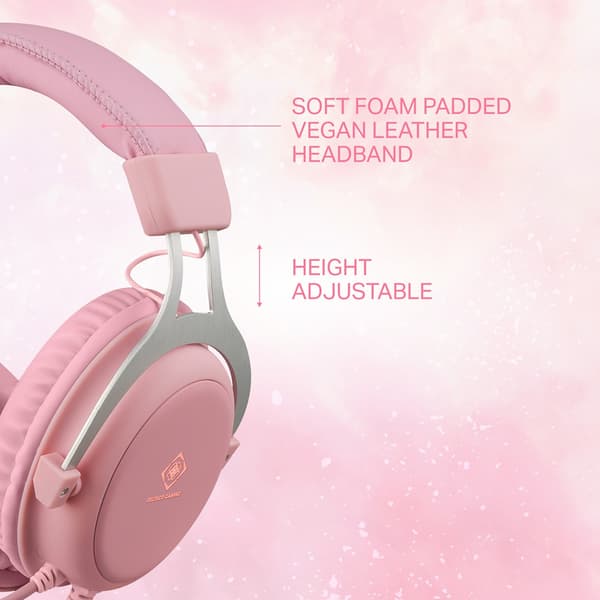 PH85 Stereo Gaming Headset Pink