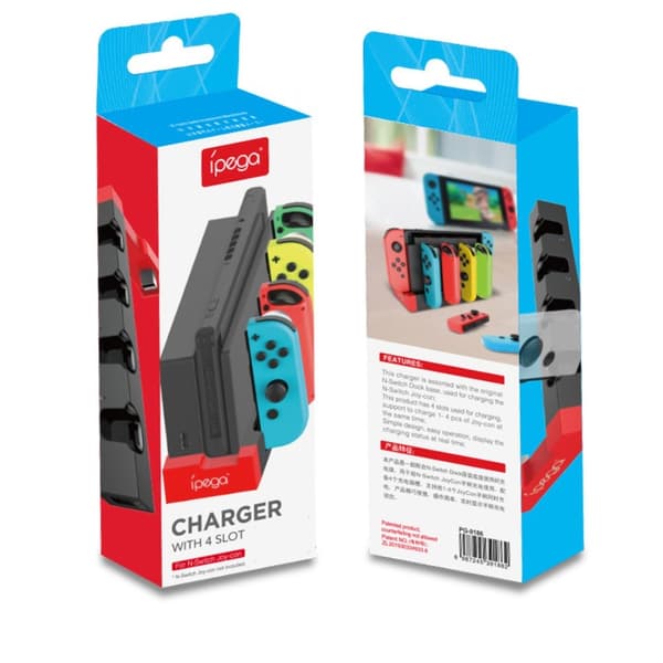 Nintendo Switch opladningsadapter til Joy-Con