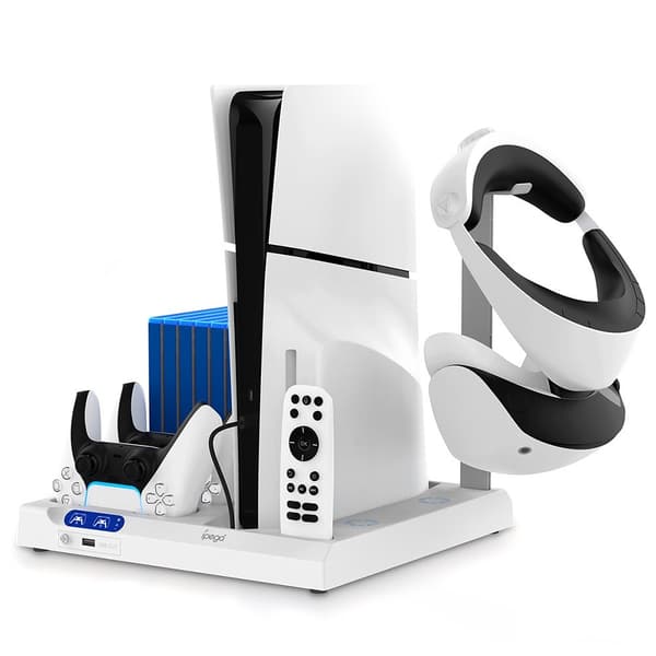 PS5/PS5 Slim Vertikal Stand Dockingstation