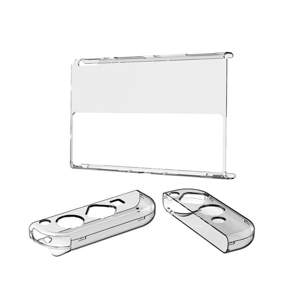 3-in-1 Läpinäkyvä Kotelo Nintendo Switch OLED:lle