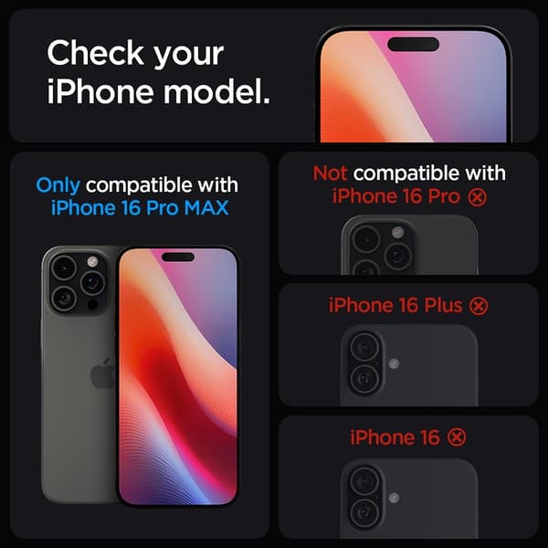 iPhone 16 Pro Max / iPhone 17 Pro Max Näytönsuoja GLAS.tR EZ