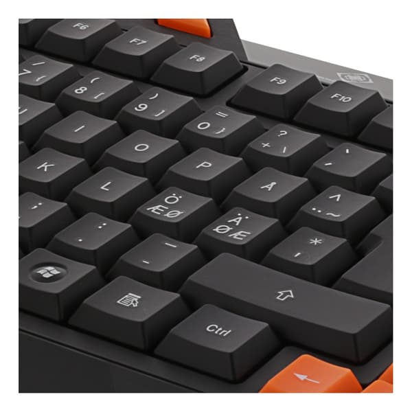 DK110 Gaming Tastatur Sort