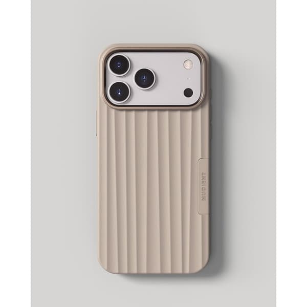 iPhone 17 Pro Max Deksel Bold Case MagSafe Linen Beige