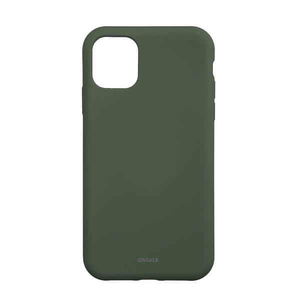 iPhone 11 Deksel Silikonfølelse Olivengrønn