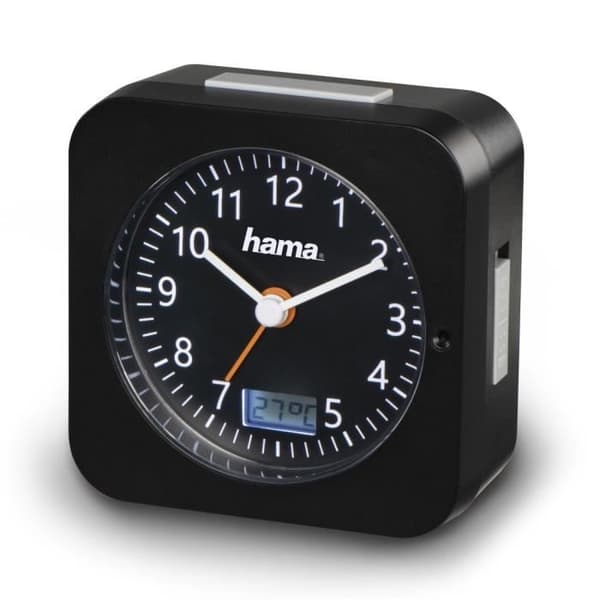 Radio-wecker - HAMA - MULTI - Svart - Digital visning - Belyst