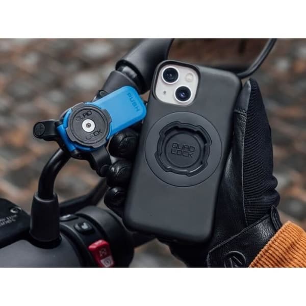 Telefonfodral - QUAD LOCK - iPhone 14 - Låsmekanism - Förstärkt skydd - Elegant
