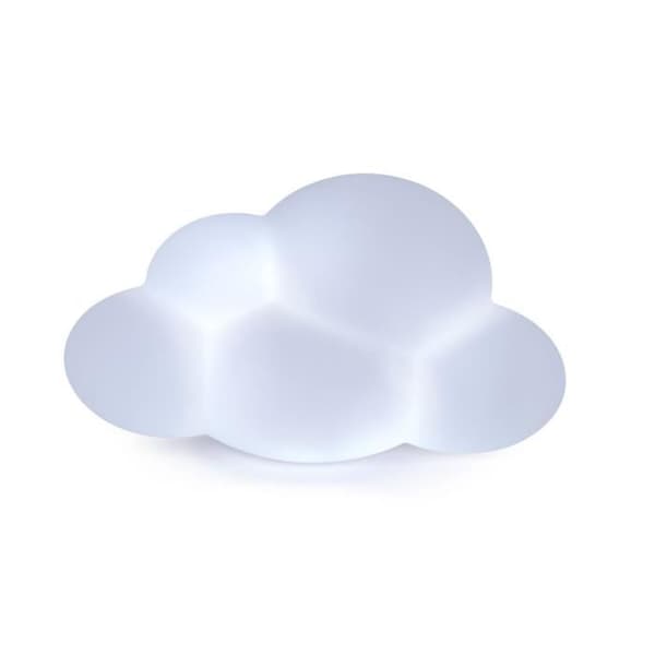 BIGBEN BTLSWCLOUD Bluetooth-högtalare Väggmonterad Luminus Bt USB-molnform