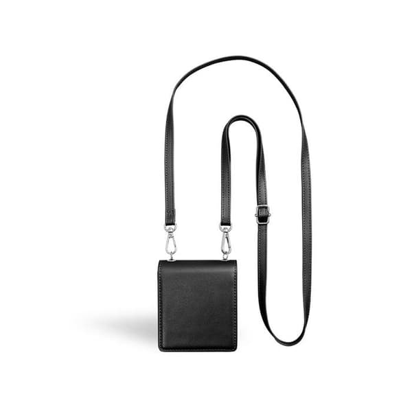 Svart axelväska för Galaxy Z Flip 6 Force Case