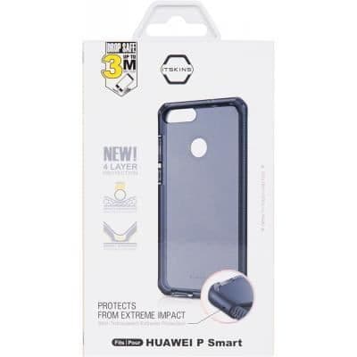Coque - Supreme - Huawei P Smart - Semi-rigida - Grå - Diskret design