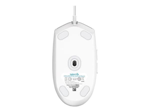 Spelmus - Logitech - G102 LIGHTSYNC - RGB-belysning - 8000 DPI - Trådad