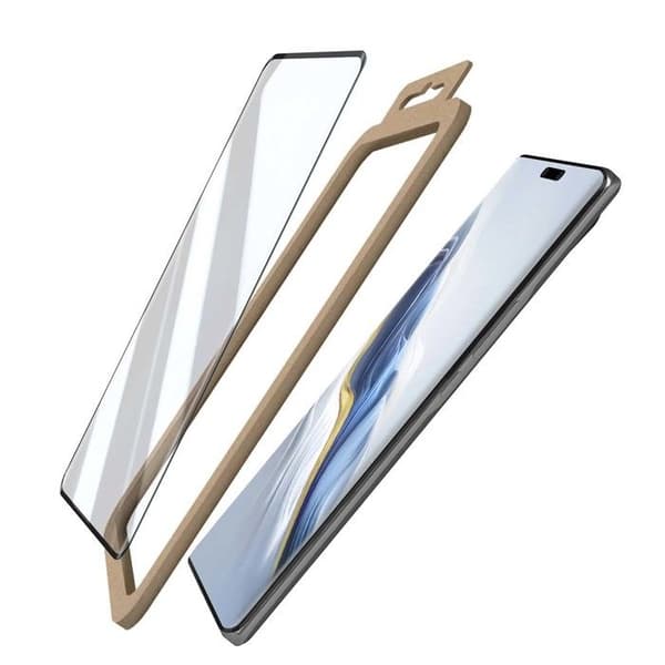 Härdat glas 3D Honor Magic 7 Pro GRS + Smartframe