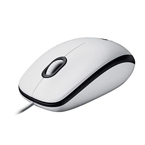 Mus - LOGITECH - M100 - Vit - USB - Ambidexter - 1000 DPI
