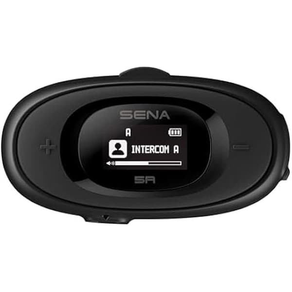 Intercom Bluetooth - SENA - 5R-01 - Svart - Kabel ingår - USB-uppladdningsbar
