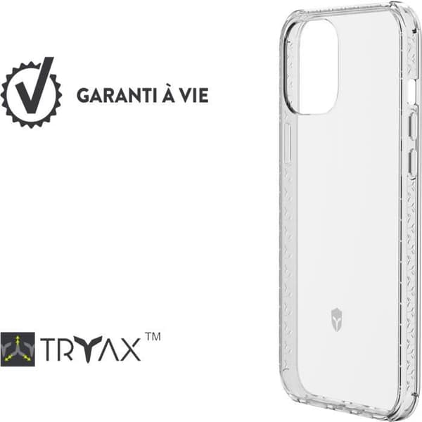 Coque - Kraftfodral - Lätt - Förstärkt - Transparent - iPhone 12 Pro Max
