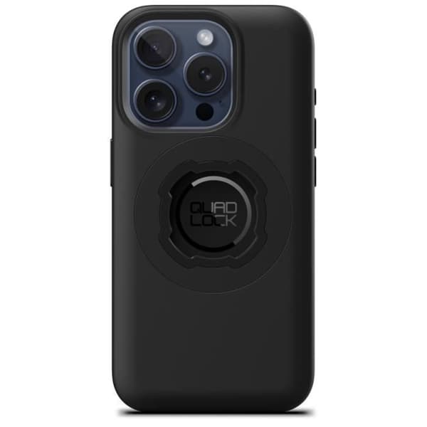 Telefonfodral - Quad Lock - iPhone 15 Pro - Säker montering - Stötskydd - Elegant design