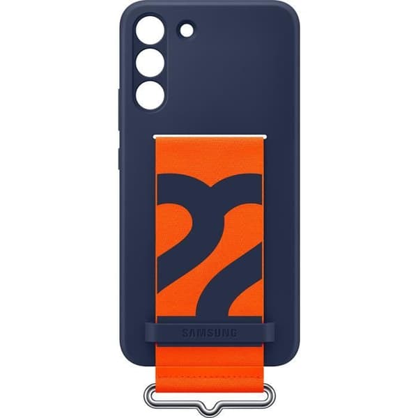 Silikonfodral med G Strap S22+ Marinblå