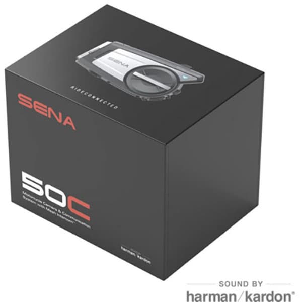 Intercom - Sena - 50C-01 - Svart - Litium-Polymer - 1600m räckvidd