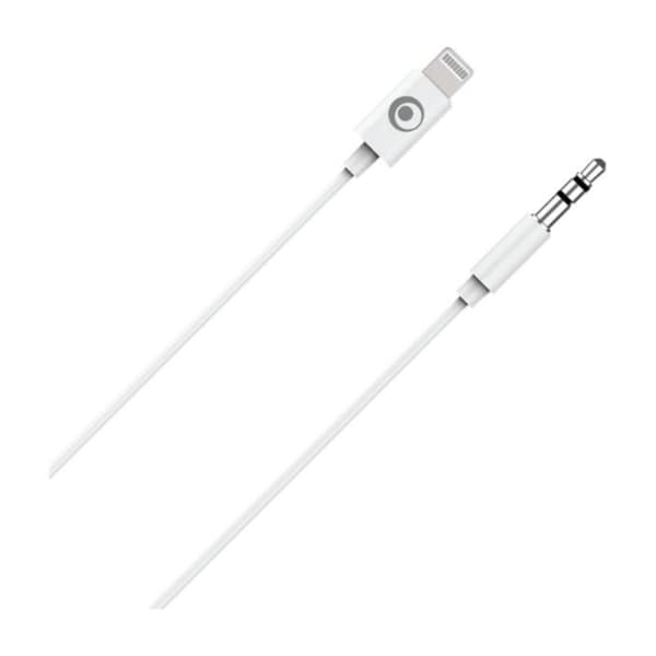 Ljudadapter Jack 3,5 mm - BIGBEN CONNECTED - Lightning - 90 cm - Mikrofon - Plug & Play
