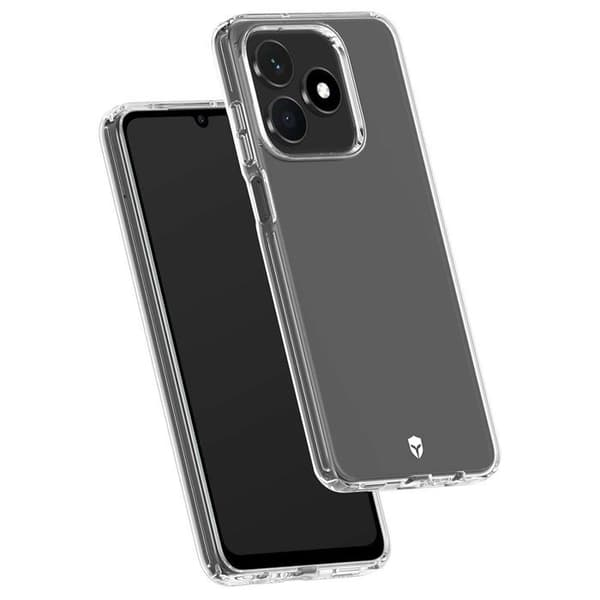 Skal - FORCE CASE - Honor X5c Plus - Tryax Inserts 3D - Stötskydd 2 m - Transparent