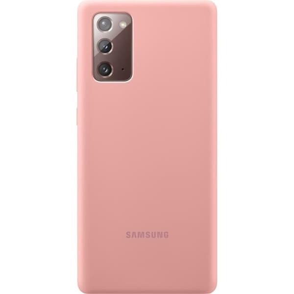 Siliconfodral i bronze för Note20