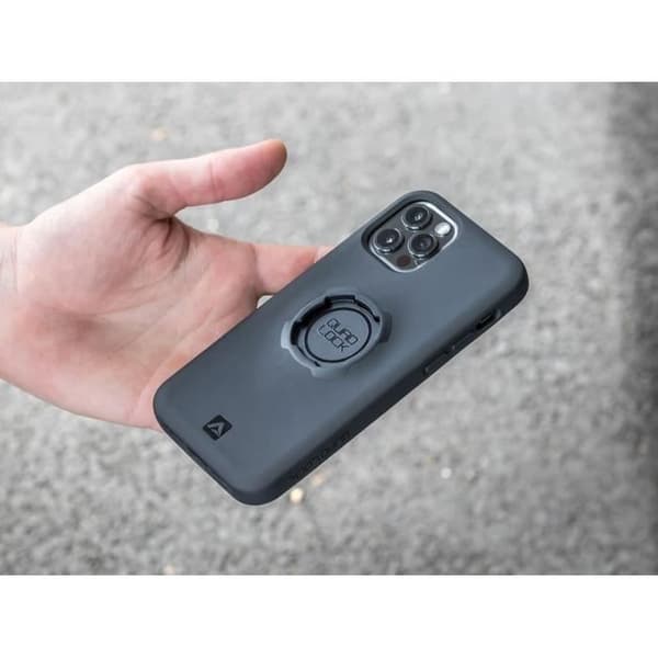 Smartphonefodral - Quad Lock - iPhone 13 Pro - Svart - Stötsäker