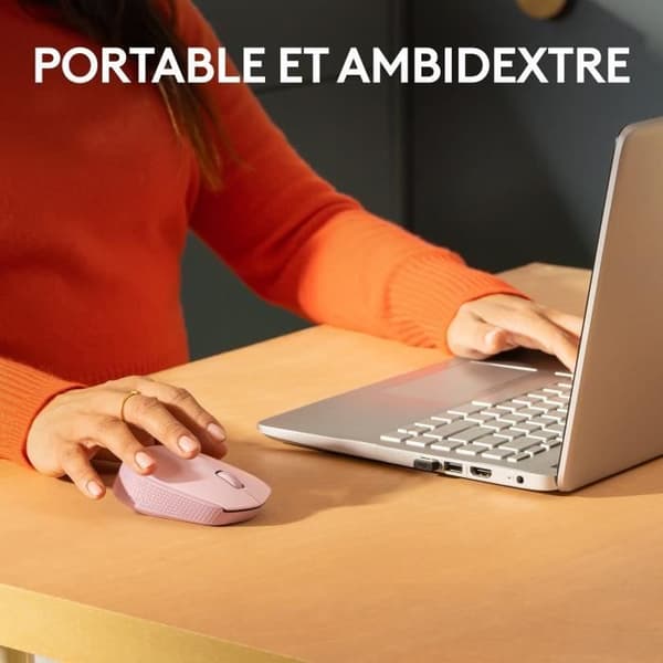 Mus - Trådlös - Logitech - M171 - Rosa - Ambidextrisk