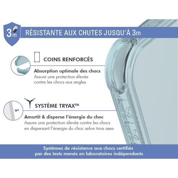 Coque - FORCE CASE - iPhone 16 - Förstärkt - MagSafe - Air Cushion
