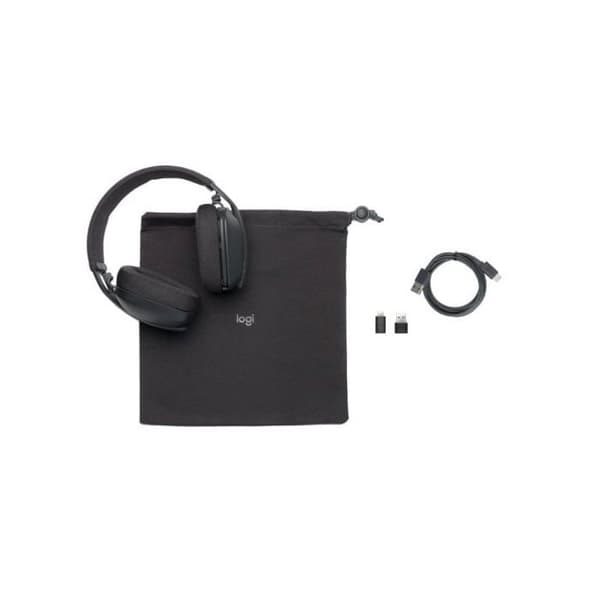 Headset - Bluetooth - trådlöst - USB-C via Bluetooth-adapter - Logitech - Logitech Zone Vibe Wireless - Headset - c