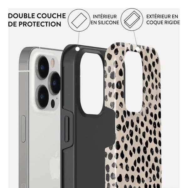 Coque - BURGA - Mandel Latte - iPhone 14 Pro Max - Stötsäker - Optimal skydd