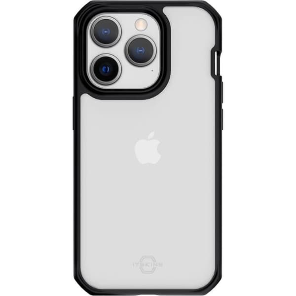 Coque Förstärkt - Itskins - iPhone 14 Pro - Svart - Optimal Skydd - Hård